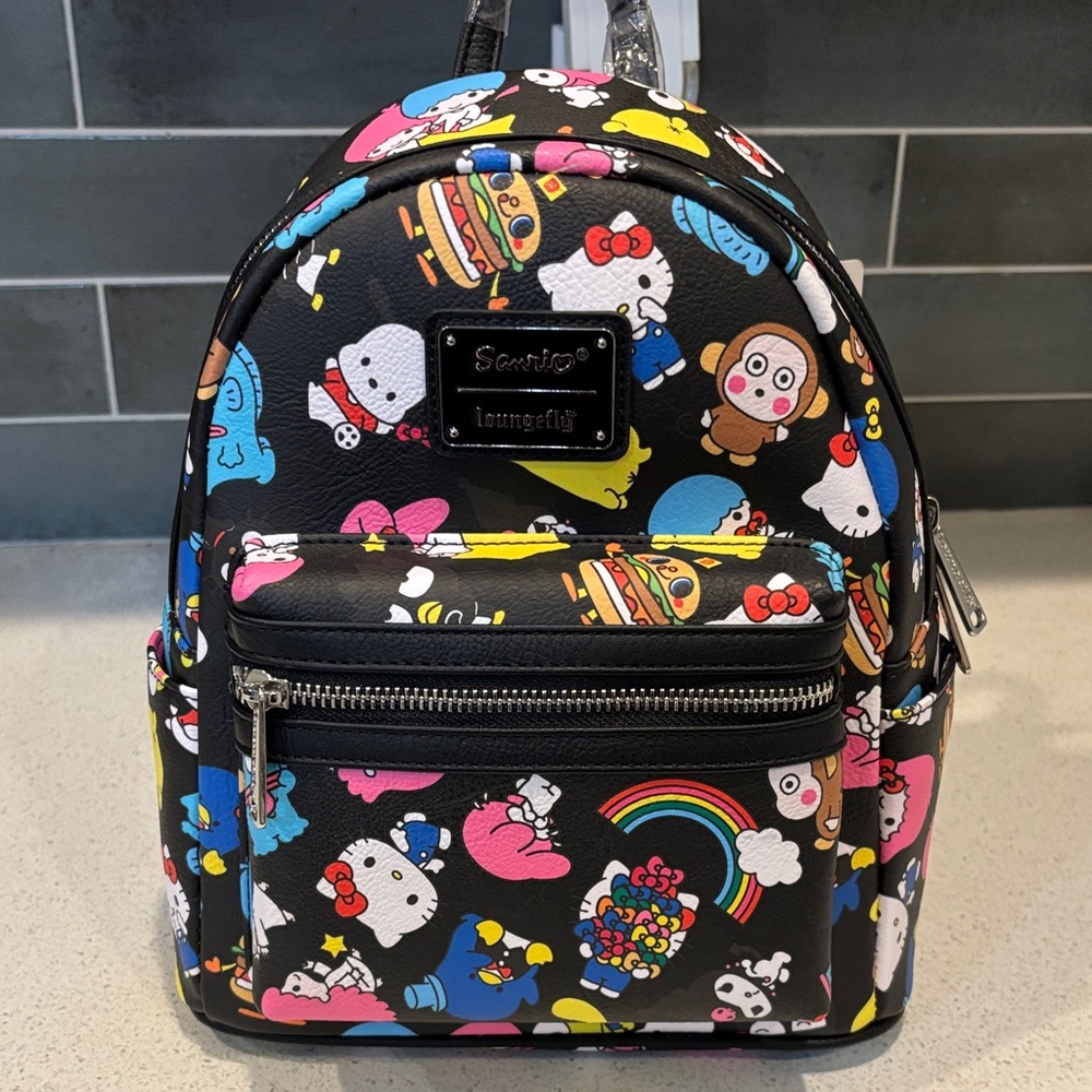 Sanrio x Loungefly Black Hello Kitty Mini Backpack